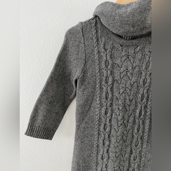 Tommy Hilfiger 3/4 Sleeved Cowl Turtleneck Sweater Dress S/P - Picture 5 of 9